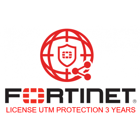 Licencia Fortinet ForiGate 100E UTM Protection 3 Años 8x5 