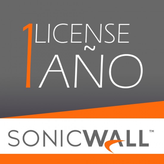 NSA 2650 Advanced Gateway Security Suite Bundle Licencia de 1 año SonicWall 