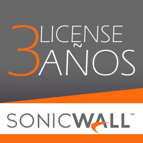 SOHO SERIES COMPREHENSIVE GATEWAY SECURITY SUITE BUNDLE Licencia de 3 años SonicWall