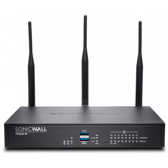 SonicWall TZ500 Wireless-AC with 8x5 Support Bundle 1 Year