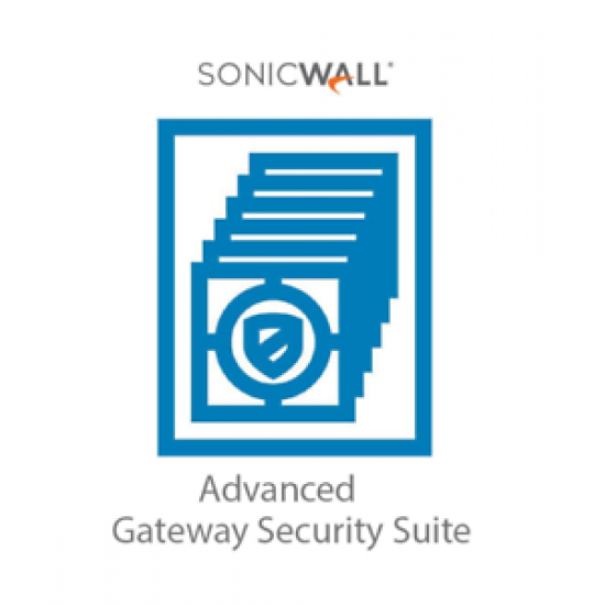 TZ 400 ADVANCED GATEWAY SECURITY SUITE BUNDLE Licencia de 4 años SonicWALL 