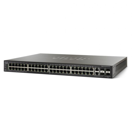 Switch Cisco Gigabit Ethernet SG500-52, 52 Puertos