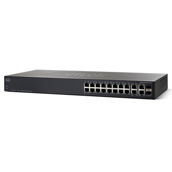 Switch Cisco Gigabit Ethernet SRW2016-K9-NA ADMINISTRABLE 16 Puertos