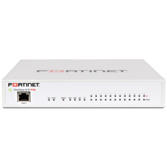 FG-80E-POE-BDL-980-36 FortiGate-80E-POE Hardware más FortiCare y FortiGuard Enterprise Protection de 3 años, 24x7